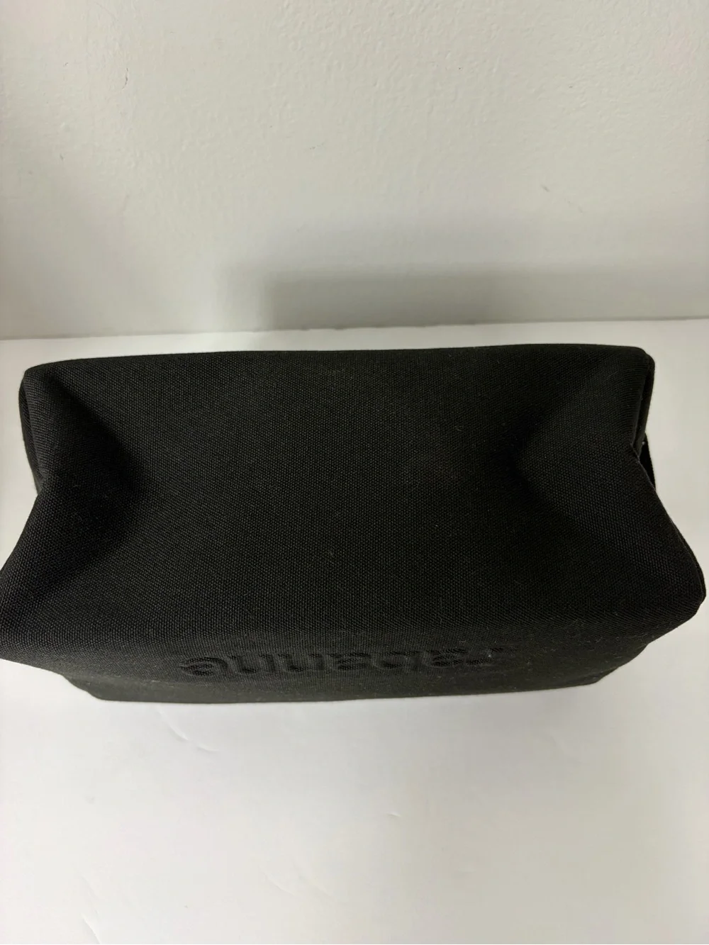 Rabanne Black Dopp kit Travel Toiletry/Makeup Bag